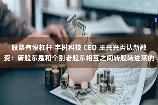 股票有没杠杆 宇树科技 CEO 王兴兴否认新融资：新股东是和个别老股东相互之间转股转进来的