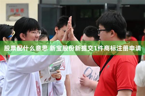 股票配什么意思 新宝股份新提交1件商标注册申请